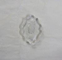 Swarovski Decorative Crystal No holes 30 x 20 MM Fancy Crystal 1 Piece vintage findings, jewelry making