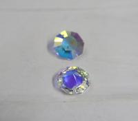 19 MM Swarovski Crystal Aurore Boreale Hexagon Pendant Beads Crystal drops vintage findings, jewelry making, wedding decorations
