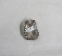 27mm Swarovski 6191 - LIMITED DESIGNER EDITION Divine Rock Pendant Fancy Crystal drop in Crystal vintage findings, jewelry