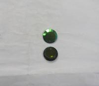 12mm Very Rare Vintage Premium Swarovski Round Crescent Crystal in Vitrail Medium 6210 Crystal Clear drop 2/6/12 Pieces vintage findings