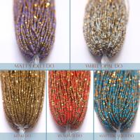 11/0 Charlotte true Cut Beads Designer Mix Hanks (11 Colors) 1/5/25/50/100 2mm jewellery beads soup, jewelry supply, native supply
