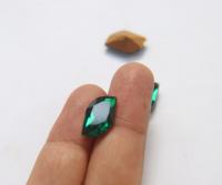 Vintage Swarovski Matt Crystal Fancy Stone 10mm x 8.5mm 2/6/12/36/144 Pieces gemstones, jewlery making, zirconium