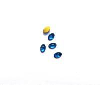 Swarovski 6X4 mm Vintage Flat Back Oval Cabochon Cabs (5 Colours) 36/72/144/288/720 Pieces