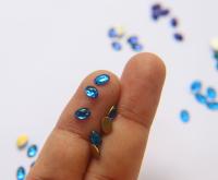 Swarovski 6X4 mm Vintage Flat Back Oval Cabochon Cabs (5 Colours) 36/72/144/288/720 Pieces