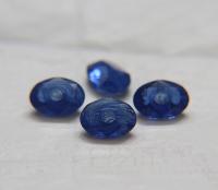 Vintage Swarovski 14x10 mm Vintage Montana Givre Swirls UNFOILED Oval Shape Premier Crystal Rhinestones 2/6/12/24/72 Pieces gemstones