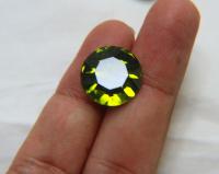 Olivine GF (17mm) Vintage Swarovski 1201 Dentelle fancy Stone Gold Foiled 2/6/24/72 pieces jewlery making stones