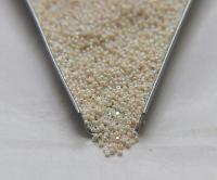 13/0 Charlotte Cut Beads Patina Opaque Ivory Aurore Boreale 5/10/20/50/250/500 Grams native supplies, jewelry making, embroidery materials