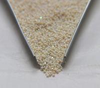 13/0 Charlotte Cut Beads Patina Opaque Ivory Aurore Boreale 5/10/20/50/250/500 Grams native supplies, jewelry making, embroidery materials