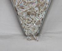True Cuts Size 2 (2x4mm) Bugle Beads 5/10/20/50/250/500 Grams Patina Crystal White Aurore Boreale loose tube beads