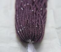 11/0 Hanks Charlotte Cut Beads MATT 23040 Opaque Amethyst 1/5/25/50/100 Hanks 2.0mm beads, jewelry supply, findings, Native supply