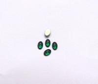 Swarovski 6X4 mm Vintage Flat Back Oval Cabochon Cabs (5 Colours) 36/72/144/288/720 Pieces