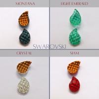 Vintage Swarovski 18X13 mm Rare Premier Crystal Rhinestones 2/6/12/36 Pieces gemstones