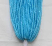 11/0 Hanks Charlotte true Cut Beads 60000 MATT Transparent Light Aqua 1/5/25/50/100 Hanks 2.0mm jewellery rare PREMIUM beads, Native Supply