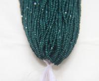 11/0 Hanks Charlotte true Cut Beads 53270 MATT Emerald Opaque 1/5/25/50/100 Hanks 2.0mm jewellery rare PREMIUM beads, Native Supply