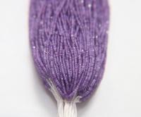 13/0 Hanks Charlotte True Cut Beads Crystal Violet Lining 1/5/25/50/100 Hanks 1.6mm jewellery glass beads, jewelry supply, native supply