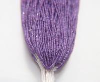 13/0 Hanks Charlotte True Cut Beads Crystal Violet Lining 1/5/25/50/100 Hanks 1.6mm jewellery glass beads, jewelry supply, native supply