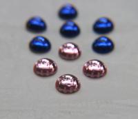 Swarovski 12 mm Vintage in 2 Colours Flat Back Oval Cabochon Cabs 6/12/36/72/144 Pieces