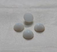Swarovski 12 mm Vintage White Alabaster Flat Back Round faceted Cabochon Cabs 6/12/36/72/144 Pieces
