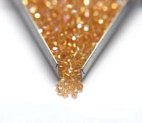 4mm Swarovski Crystal Champagne 2X Shimmer Bicones Beads 36/72/144/432/720 Pieces PREMIUM MATERIALS,embroidery materials, jewelry supplies