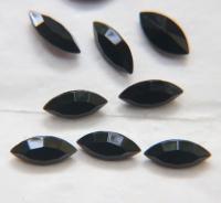 15x7 mm Swarovski fancy Jet Unfoiled 6/24 Pieces Jewery making stones gemstones, fancy opal stones