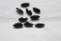 15x7 mm Swarovski fancy Jet Unfoiled 6/24 Pieces Jewery making stones gemstones, fancy opal stones