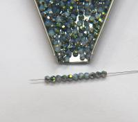 3mm Swarovski 5000 White Opal Star Shine Faceted Round Beads 6/12/36/72/144/288/720/1440 Pieces Jewelry making beads