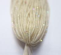 11/0 Hanks Charlotte Cut Beads Patina Matt Crystal Aurore Boreale 1/5/25/50/100 Hanks PREMIUM SEED BEADS, Native Supplies