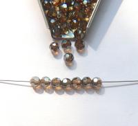 6mm Swarovski Elements Article 5000 Green Crystal Satin Faceted Round Beads 6/12/36/172/44/288/720 Pieces