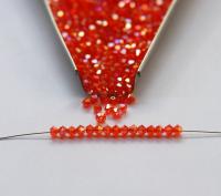 Swarovski (3/4mm) Sun Shimmer 2X FC Bicones Rainbow Beads 36/72/144/432/720 Pieces jewelry making rare findings, embroidery materials