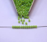 3mm Green Opal Genuine Czech Bicone 36/72/144/432/720 Pieces (51010) Jewelry findings, embroidery materials, jewelry making, craft supplies