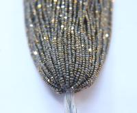 11/0 Hanks Charlotte true Cut Beads Patina Opaque Grey Aurum1/5/25/50/100 Hanks PREMIUM SEED Beads, NATIVE supplies
