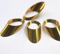 Brass Charms, Beading Supplies vintage supply, wire craft supply, jewelry 12/50/150 Pieces