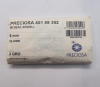 6 mm Olivine Preciosa Bicones 12/36/72/144/288 Pieces Jewelry making beads Made in Czech Republic