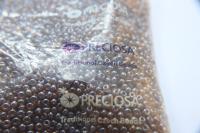 6/0 glass Seed Beads Medium Topaz Transparent Luster 10/50/100/250 Grams size 6 Preciosa Rocaille 4mm spacer beads, large, big hole