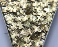 Brass Findings, Raw Brass MINI Butterfly diamond cut Charms in brass 13x15mm, 1.2mm Loop, 20/50/150/300 PIECES vintage findings, jewlery
