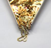 Brass Findings, Raw Brass MINI designer diamond cut Charms in brass 12x19.5mm, 1.2mm Loop, 20/50/150/300 PIECES vintage findings, jewlery