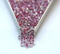 6/0 glass Seed Beads Crystal/Orchid Lined 10/50/100/250 Grams size 6 Preciosa Rocaille 4mm spacer beads, large, big hole, Jewelry beads