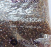 6/0 glass Seed Beads Medium Topaz Transparent Iris 10/50/100/250 Grams size 6 Preciosa Rocaille 4mm spacer beads, large, big hole