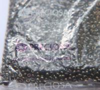 6/0 glass Seed Beads TOPAZ Black Lined AURORA BOREALIS 10/50/100/250 Grams size 6 Preciosa Rocaille 4mm spacer beads, large, big hole