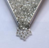 6/0 glass Seed Beads Matt Crystal Silver Lined 10/50/100/250 Grams size 6 Preciosa Rocaille 4mm spacer beads, large, big hole