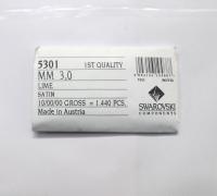 3mm Lime Satin Swarovski Bicone 5301 Beads 36/72/144/432/720 Pieces Jewelry findings, embroidery materials, jewelry making
