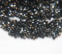 4mm Jet Nut Swarovski Bicone BEADS 36/72/144/432/720 Pieces rare findings, jewelry making, embroidery materials