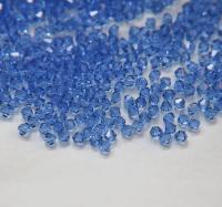 4mm Medium Sapphire Swarovski Bicone beads 36/72/144/432/720 Pieces embroidery materials, craft vintage findings, embellishments, wedding