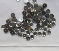 5 MM Swarovski Crystal Metallic Argent Foiled 3128 or 3112 or 3000 Lochrose Sew-on STONES 24/72/144/720 Pieces, embroidery materials