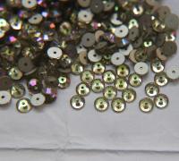 5 MM Swarovski Crystal Luminous Green 3128 or 3112 or 3000 Lochrose Sew-on STONES 24/72/144/720 Pieces, embroidery materials, wedding