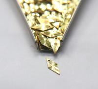 Brass Findings, Raw Brass MINI diamond cut Charms in brass 18x7.5mm, 1.2mm Loop, 20/50/150/300 PIECES vintage findings, jewlery