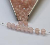 6mm Vintage Swarovski Elements Crystal Matt deco Beads 5000 Light Peach Aurore Boreale Faceted Round Beads 6/12/36/172/44/288/720 Pieces