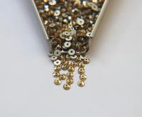 Swarovski Crystal Golden Shadow 3MM Lochrose SEW ON STONES 3128 or 3112 or 3000 24/72/144/720 Pieces, embroidery materials, couture material