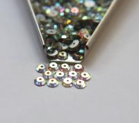 5mm Preciosa Crystal Flat Back Sew-On Stone - Loch Rose 8 Facet Sew-on STONES 24/72/144/720 Pieces, embroidery materials, wedding decoration