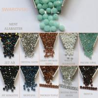 4mm Swarovski 5000 (20 Colors) Faceted Round Beads 6/12/36/72/144/288/720/1440 Pieces Jewelry making beads, ROUND BEADS, vintage findings